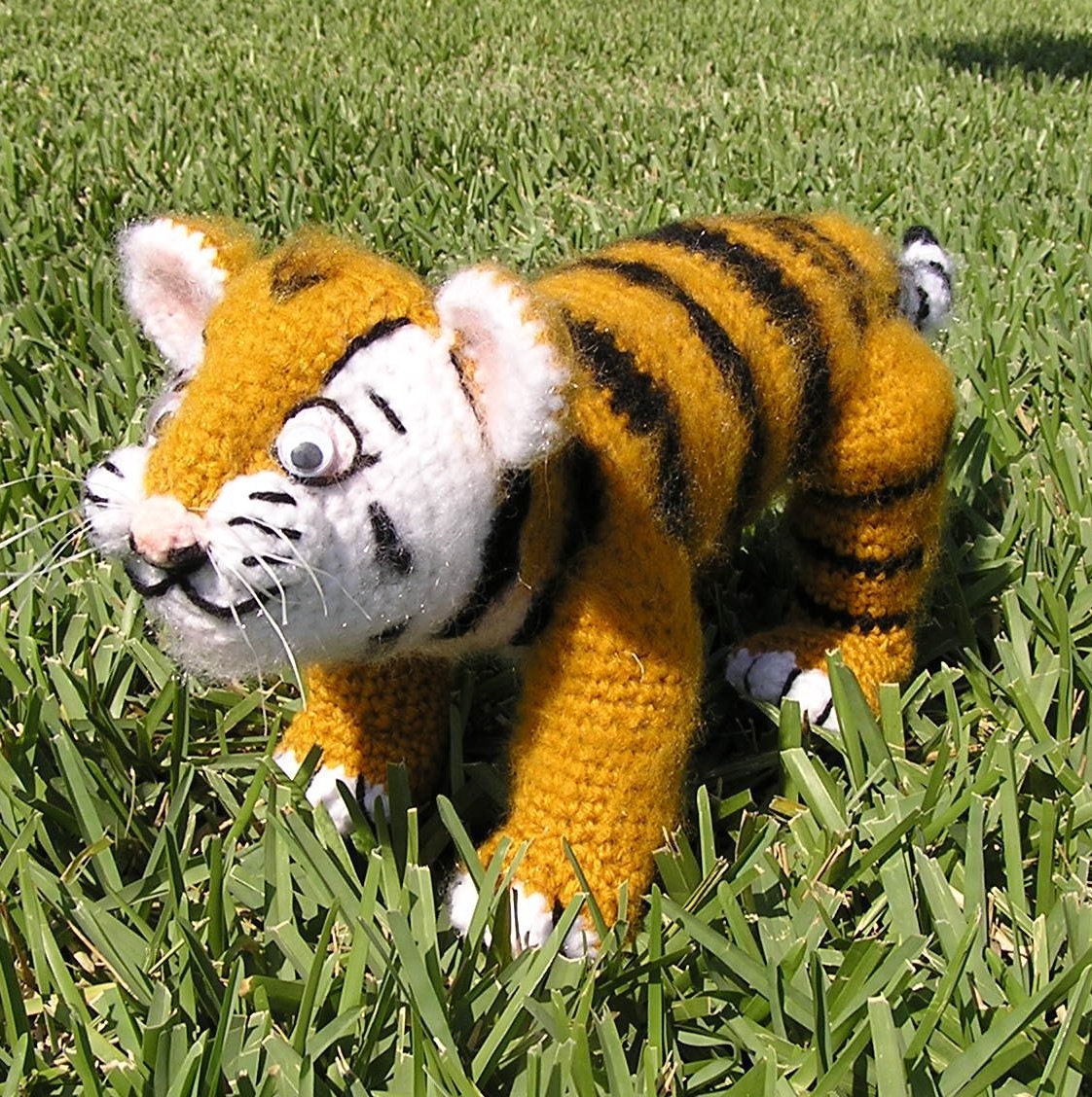 PDF Crochet Pattern  TIGER CUB