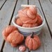 Pumpkin Needle felting kit's extra wool to make 3 more pumpkins