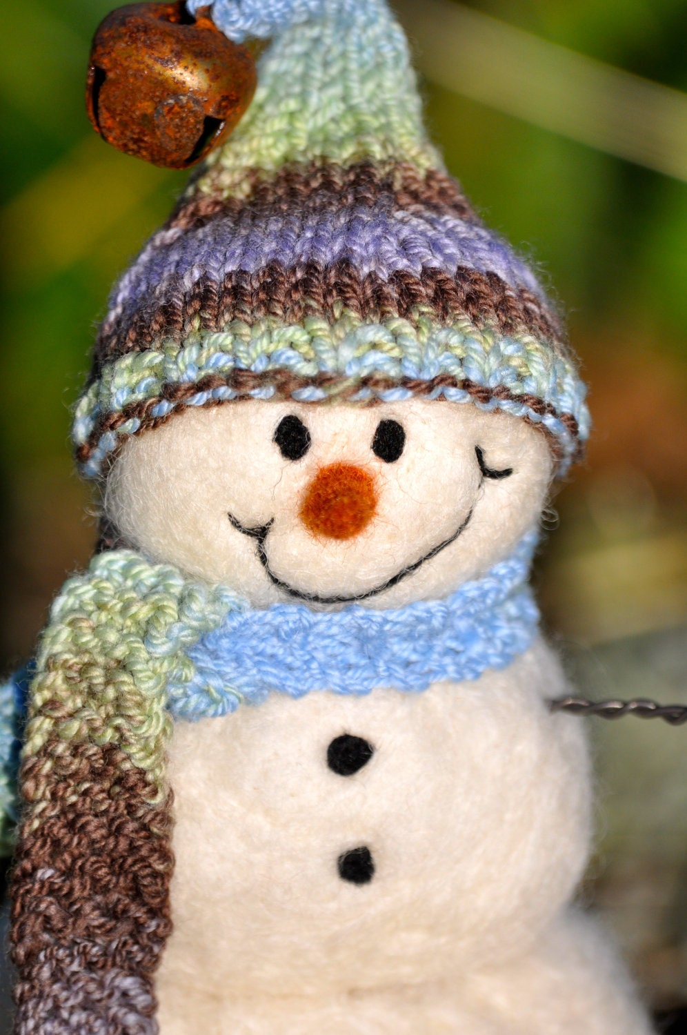 Snowman, Needle Felted, Christmas, wool 27