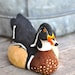 Needle Felted Wood Duck Decoy - waterfowl bird made out of wool