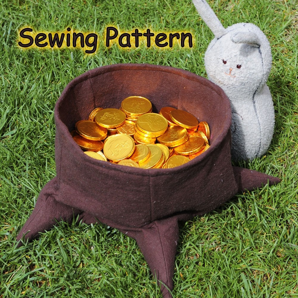 Tree Bowl PDF Sewing Pattern