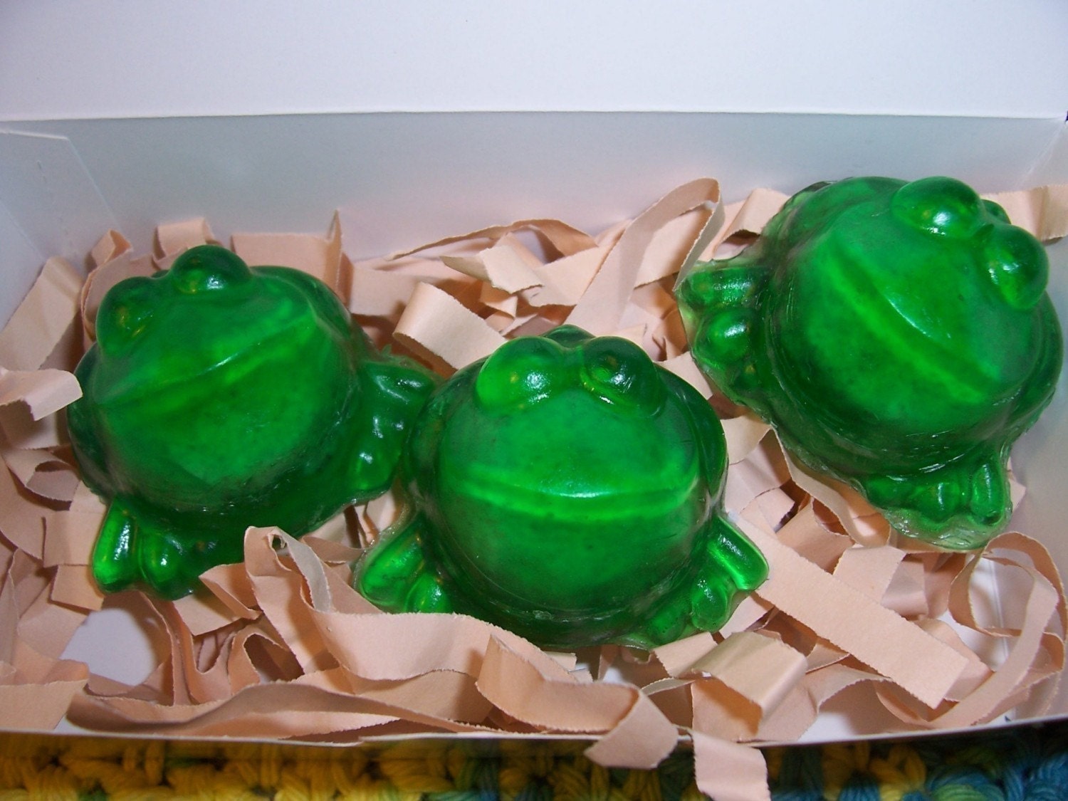 EXPLODING FROG Soaps by Howard's Home(tm) Gift Boxed Set of 3 with card tag - Great for gifts Il_170x135