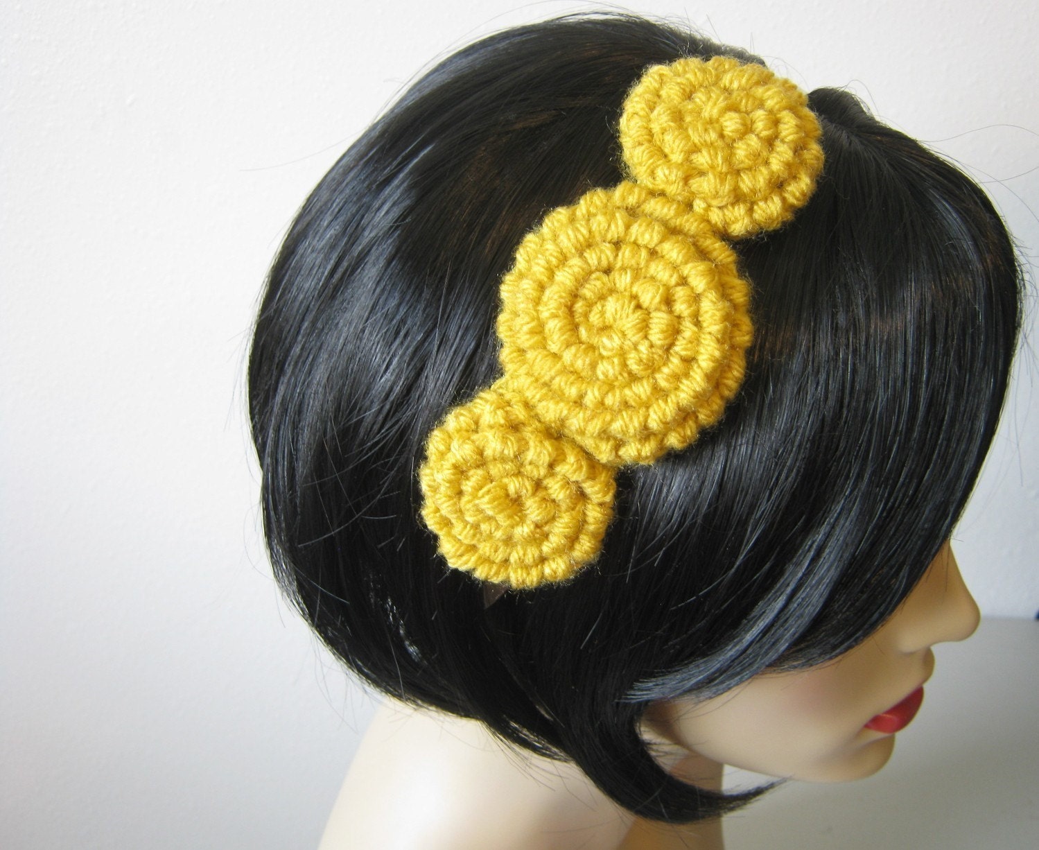 CROCHET PATTERN PDF -Instant Digital Download - Crocheted crochet rosette flowers - CaN sell items made from this pattern