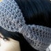 CROCHET PATTERN PDF - Instant Digital Download -  Flapper Style Bow Headand / Earwarmer / headwrap - Women - Teen Girls - Bow