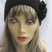 CROCHET PATTERN PDF - Instant Digital Download - Crocheted Flower Headband / Earwarmer / headwrap - Charity