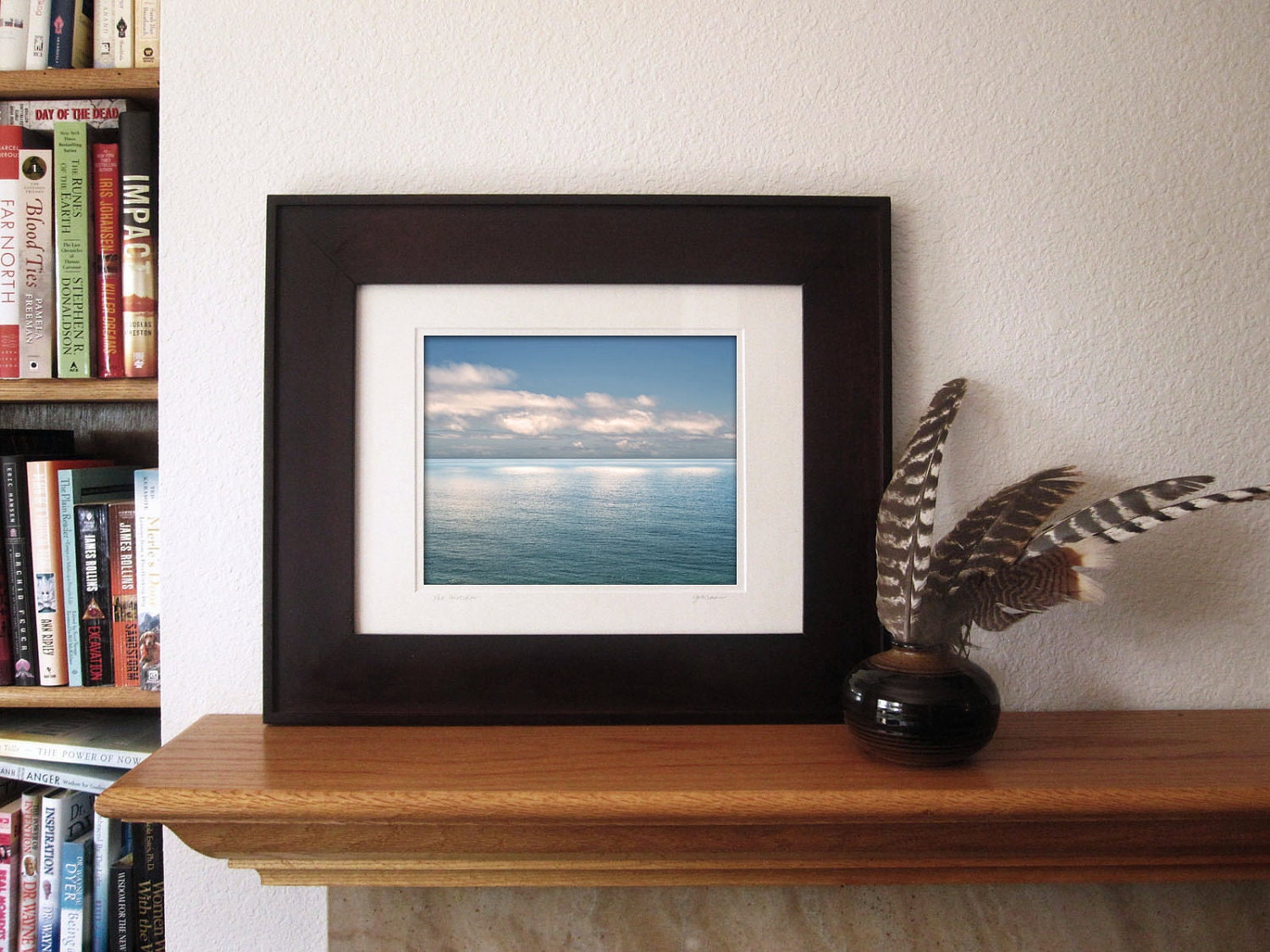 Ocean Photography -Sea Blue -11x14 Print -Seascape Photography -Minimalist Art -Coastal Decor -Colorado Fine Art Photography