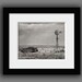 Black and White Photography -Old Truck -Windmill -8x10 Print -Dust Bowl Photos -Americana Wall Decor -Colorado Fine Art Photography