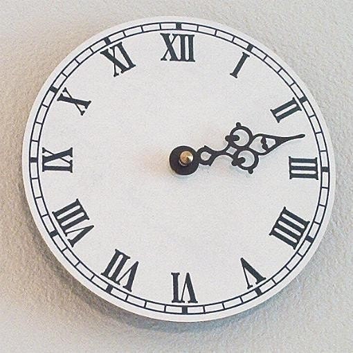 one handed clock