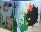 Under the Ocean Card Table Playhouse, Custom Order, Personalized