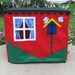 Red Double Delight Playhouse, Fits Card Table, Personalized, Custom Order, As Seen on The Today Show