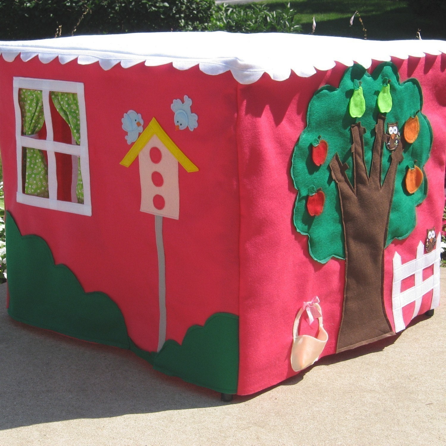Sewing Pattern, Card Table Playhouse, Deluxe, Instant Download at Purchase, Sew the Playhouse seen on the Today Show, eBook over 45 pages