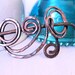 Copper Hair Clip/ Antiqued/ OOAK/ "Kelli"