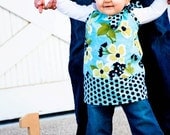 Girl Clothing - Pillowcase Dress - Girl Dress - Floral Lake