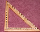 8 inch Oak Triangle Loom