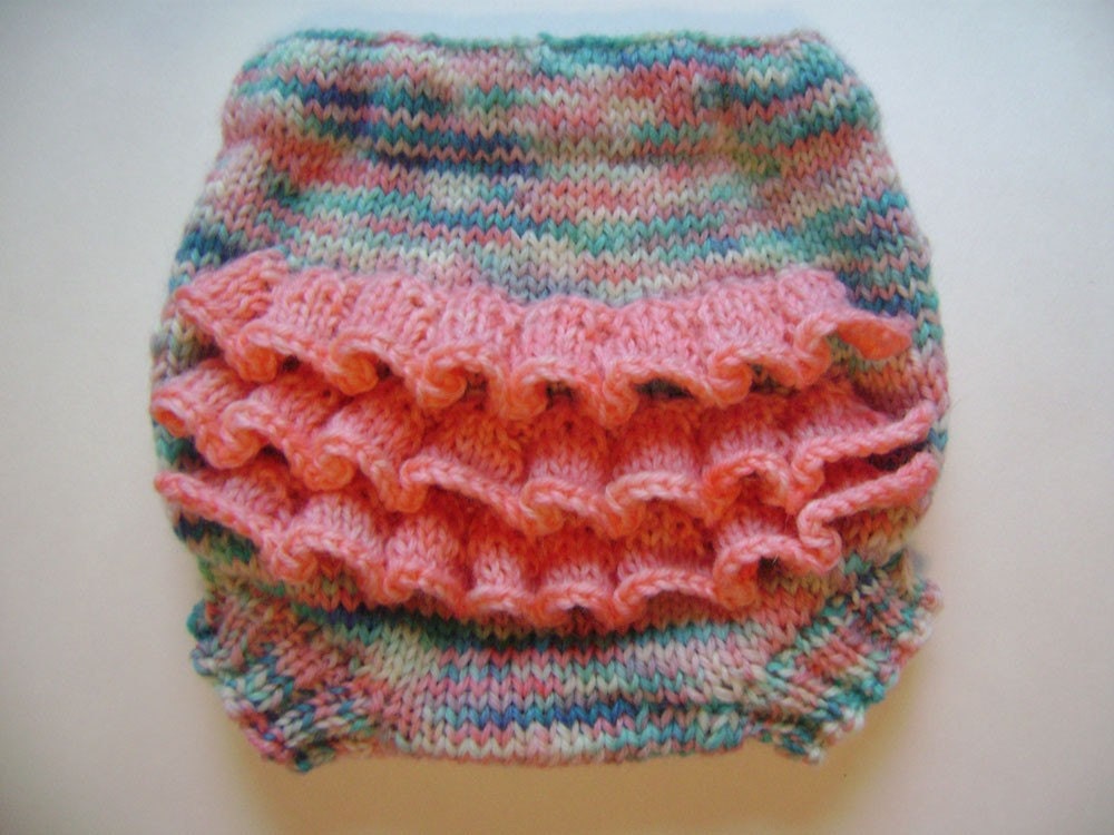 Cutie Bahootie pattern- knit wool soaker pattern- Knitting Pattern ONLY