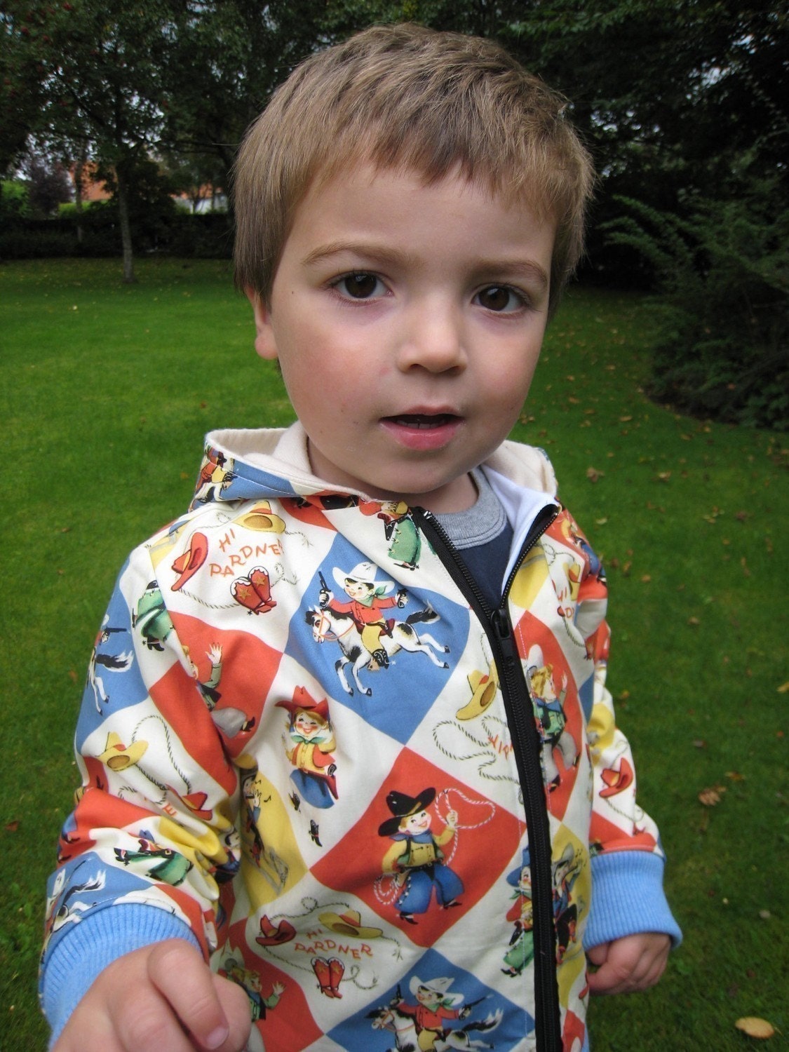 The Reversible Zippy Hoodie sewing pattern UNISEX 18m/2T/3T/4T - PDF