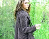 MIA hand knitted cardigan with pockets