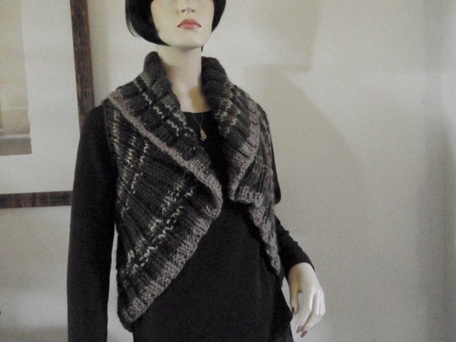 50 Percent Off  - Now 29 dollars - Sweater Vest -  Warm Colors