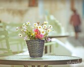 Love Street, 9x6 fine art print from an original photo, a romantic street scene in pastel colours, home decor
