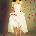 Lolita Wedding Dress Victorian Cinderlla Inspired White Cotton-Custom to your Size