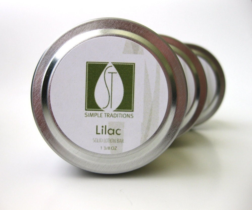 Lilac Solid Lotion Bar