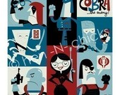 COBRA gi joe 8x8 print