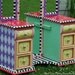Reserved Listing Hand Painted Vanity