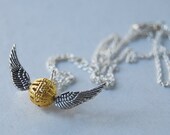 Mini Golden Snitch Necklace