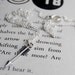 Little Silver Arrow Necklace