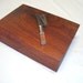 Natural edge Texas Mesquite Cheese Cutting Board