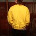 Benetton - Yellow Funky Man Sweatshirt - XL