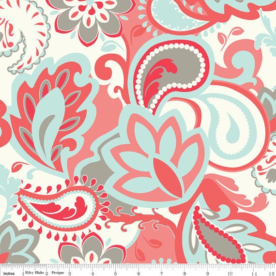 Custom Order for Dawn Verona by Emily Taylor for Riley Blake Designs - Main in Rouge - 3 Yards