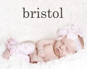 custom printed 5x5 birth announcements - set of 50.