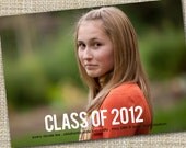 photo graduation announcement printable - moving on.