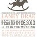 custom baby or bridal shower invitation - western baby.