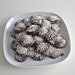 Dark Chocolate White Non-Pareil Candy 2 Dozen