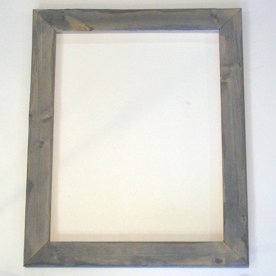 11x14 barnwood style picture frame . . . hand made, hand milled, hand ...