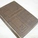 vintage latin grammar book - 1903 bennett's latin series - decorative brown antique book - shabby cottage chic - industrial urban