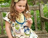 Matryoshka Baby Doll PEASANT DRESS -- Available in Sizes 6m 12m 18m 2T 3T 4T 5 6 7 8