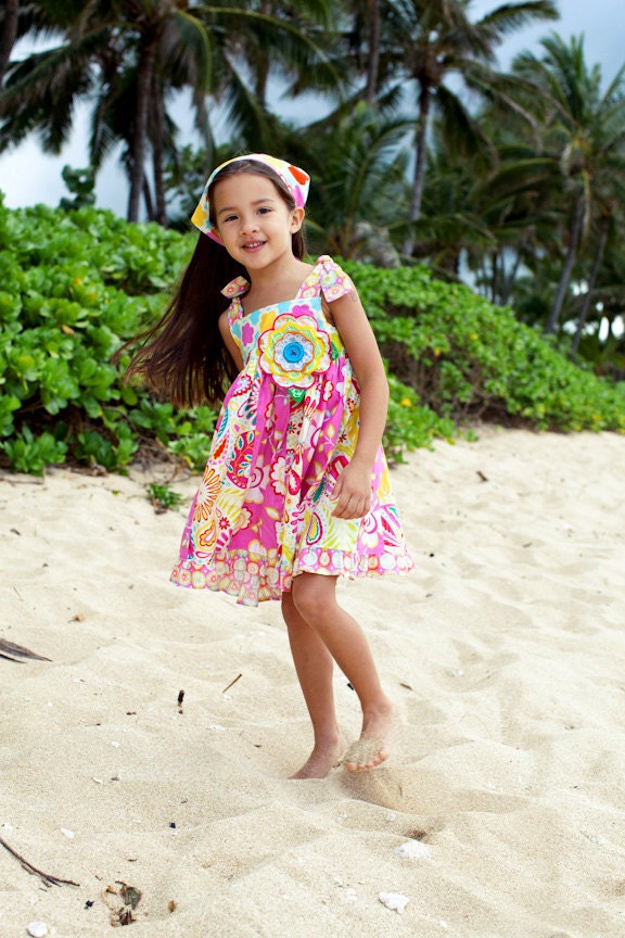 Little Girl Dress - Girls Sundress - Childrens Sundress