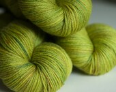 silky merino sock yarn - margarita