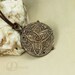Bronze triquetra pendant