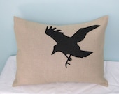 The Raven Pillow Cover