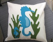 Seahorse Pillow Cover