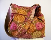 Delila Bag - Verbena Trees in Brown