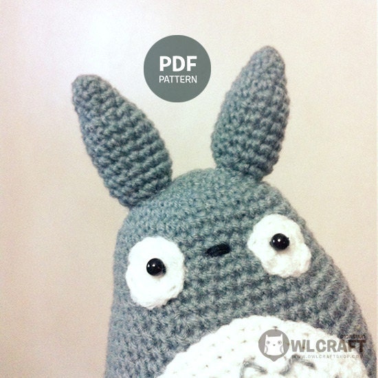 My Neighbor Totoro Amigurumi PDF Pattern