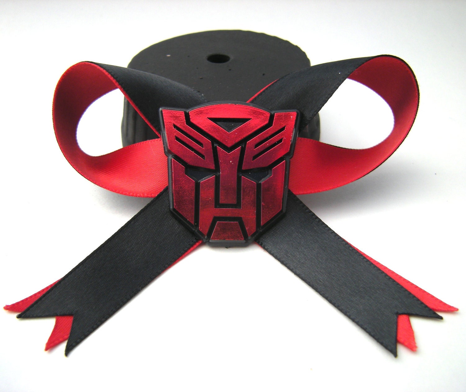 Optimus Prime Transformers Autobots Geek Hair Bow Clip