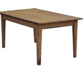 Pine farm table primitive painted country farmhouse reproduction furniture early American style