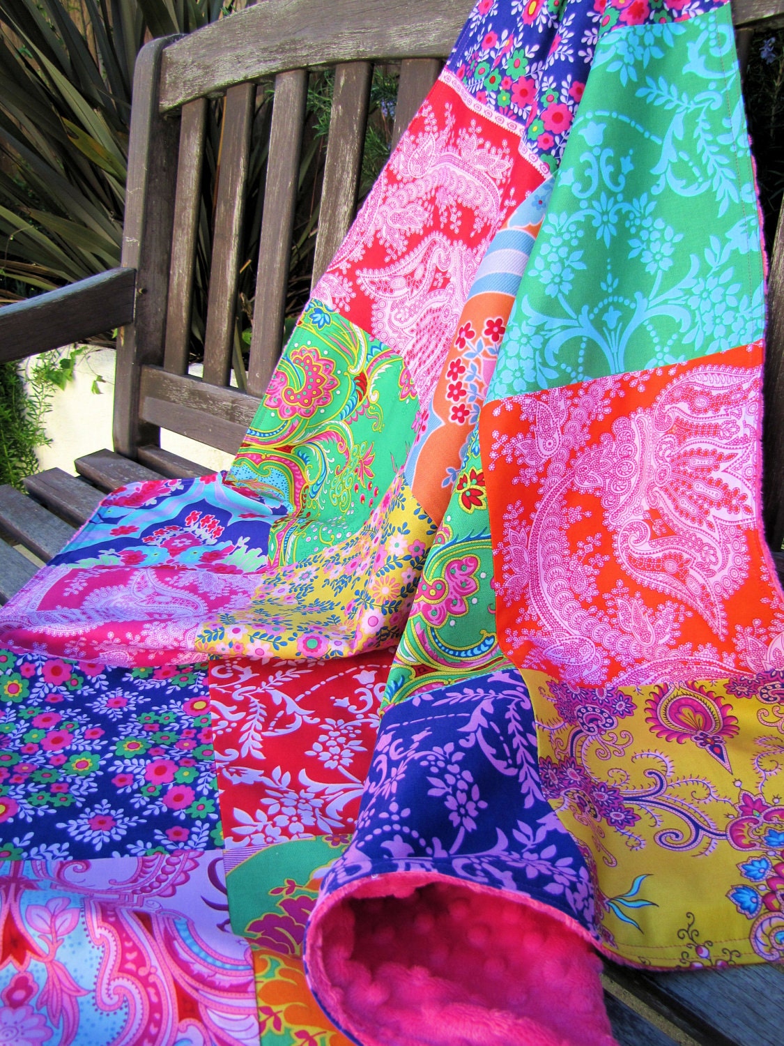 32x32 Jennifer Paganelli Crazy Love Baby Blanket Made to Order