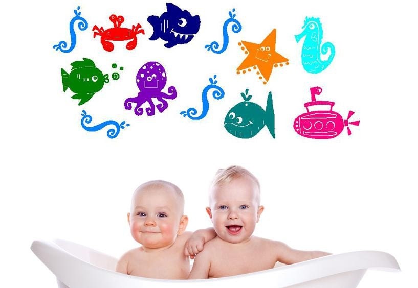 Under the Sea Vinyl Wall Decal Set